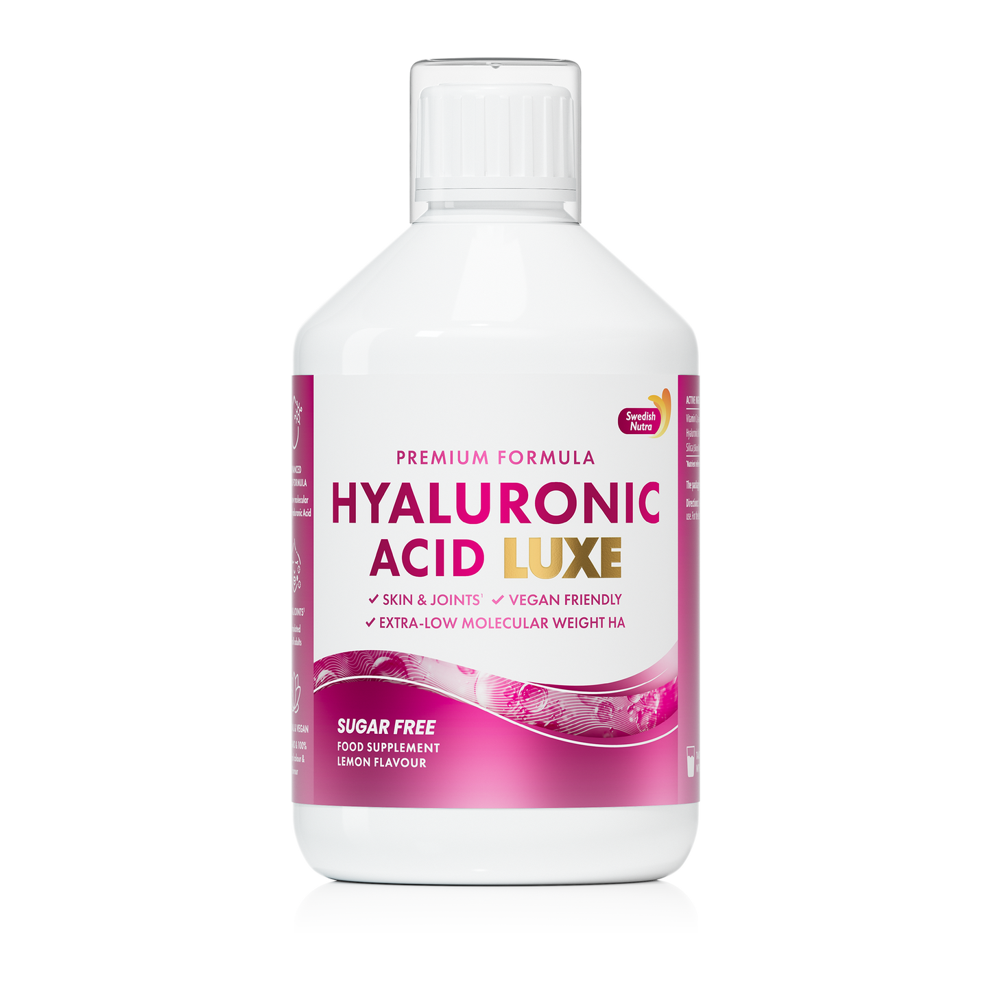 Swedish Nutra menopauzės papildų rinkinys su kolagenu ir hialurono rūgštimi