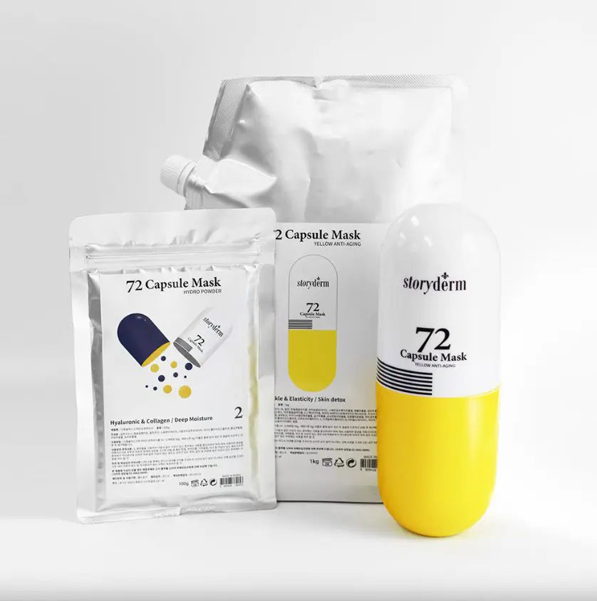 STORYDERM 72 Capsule Mask drėkinanti ir stangrinanti veido kaukė su kolagenu