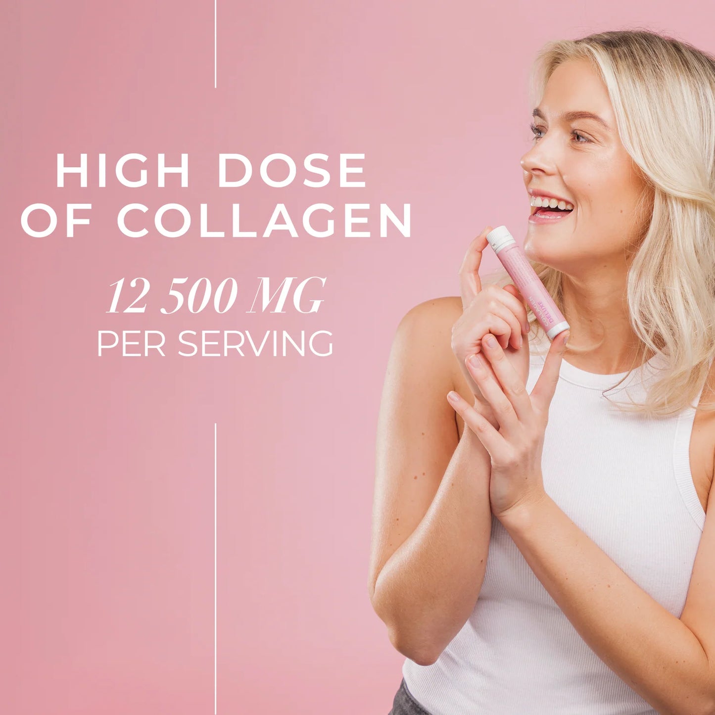 Swedish Collagen Deluxe Shot - geriamo jūrinio kolageno šotas, 25ml