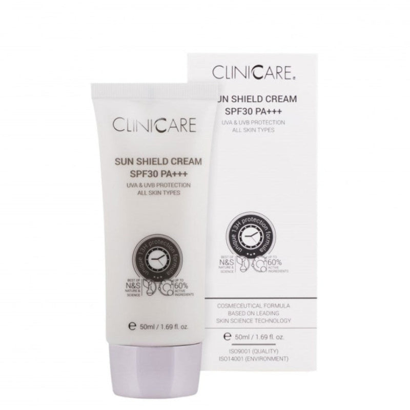 CLINICCARE Sun Shield Cream SPF30 veido kremas nuo saulės