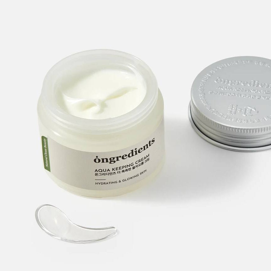 Bekvapis drėkinamasis kremas jautriai odai Ongredients