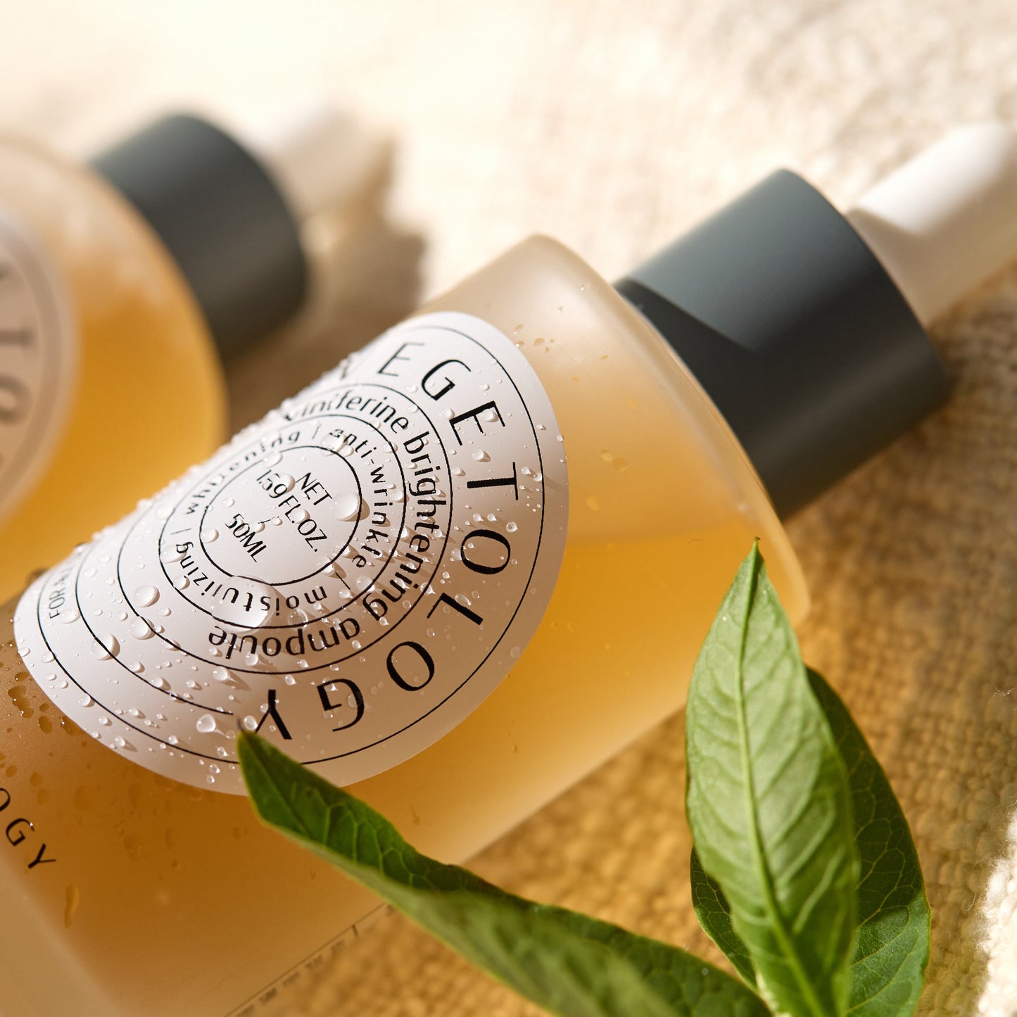 Vegetology Viniferine šviesinantis serumas pigmentacijai ir randams – natūralus, veganiškas veido serumas su Viniferinu jautriai odai