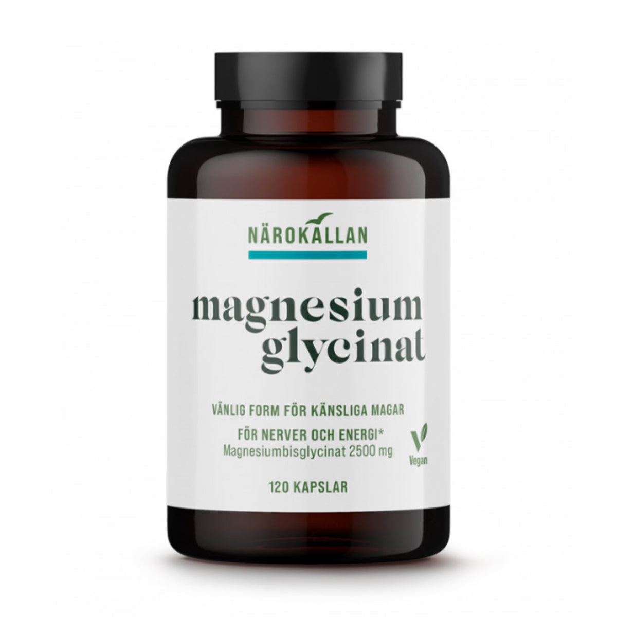 Närokällan – magnio bisglicinatas, 120 kapsulių
