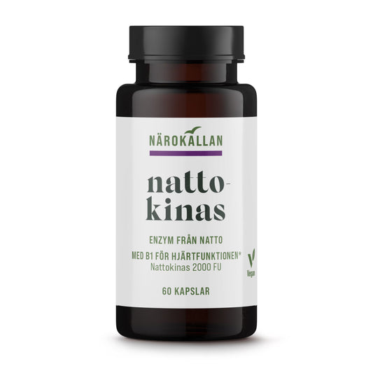 Närokällan – natokinazė 2 000 FU su vitaminu B1, 60 kapsulių