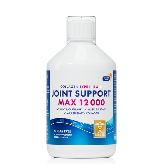 Swedish Nutra Collagen Joint Support MAX – skystas kolagenas sąnariams, 500 ml.