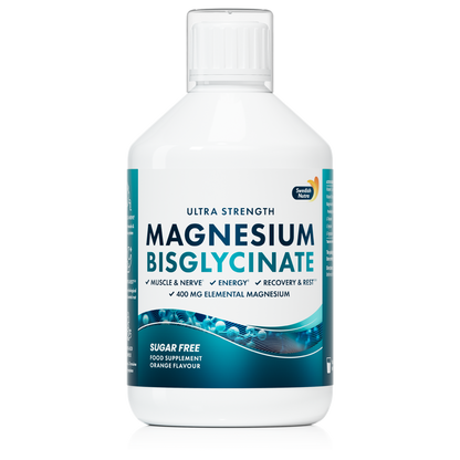 Swedish Nutra magnio bisglicinatas su L-teaninu ir L-triptofanu 500 ml