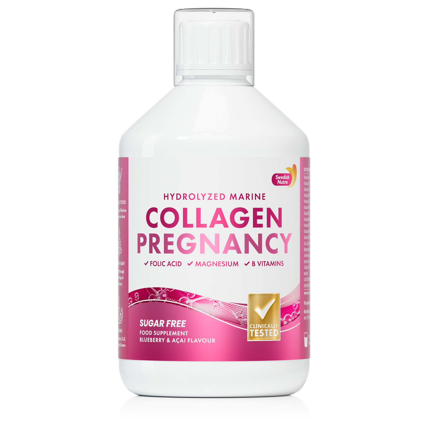 Swedish Nutra Collagen Pregnancy 500 ml - kolagenas nėštumui