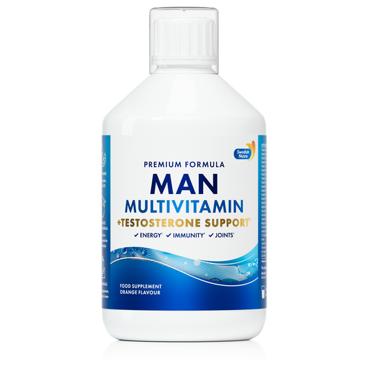 Swedish Nutra Man Multivitamin Testosterone Support 500 ml