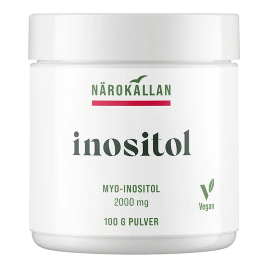 Närokällan grynas inozitolis milteliais, 100 g pakuotė
