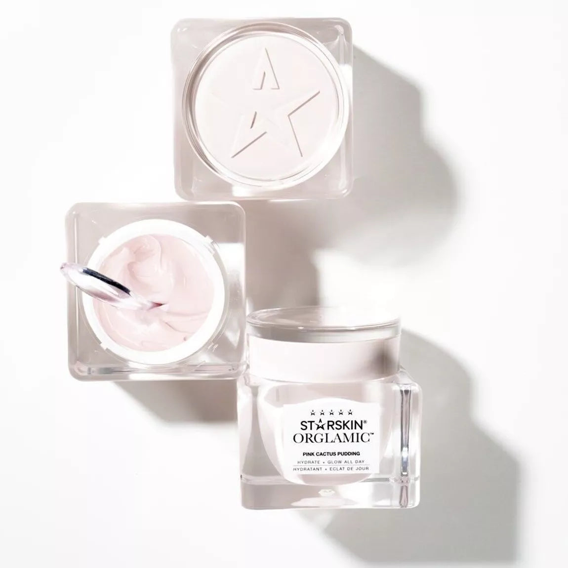 ORGLAMIC™ Pink Cactus mini veido kremas 15 ml – sultingas, šilkinis kremas su kaktusų ekstraktais ir hialuronu. Kelioninio dydžio. Pagaminta Korėjoje.