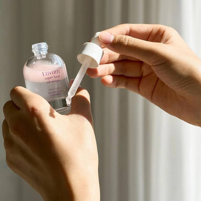 Luvum veido serumas nuo senėjimo su kolagenu ir supermaisto aliejais