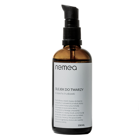 NEMEA Hidrofilinis veido valymo aliejus, braškinis 150ml