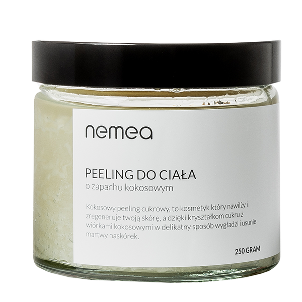 NEMEA Hidrofilinis valomasis kūno šveitiklis, kokosų 250g