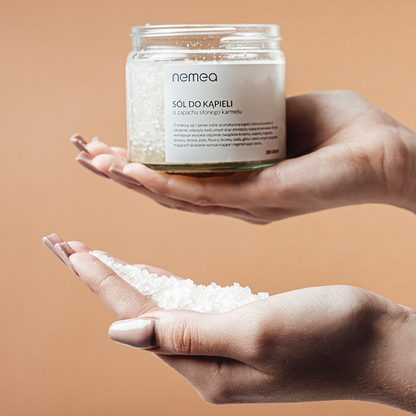 NEMEA Vonios druska - Sūri karamelė 280g