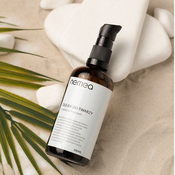 NEMEA Hidrofilinis veido valymo aliejus, braškinis 150ml