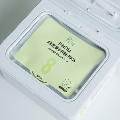 BOM Eight Tea Daily Mask Pack kasdienės drėkinančios lakštinės kaukės 30 vnt
