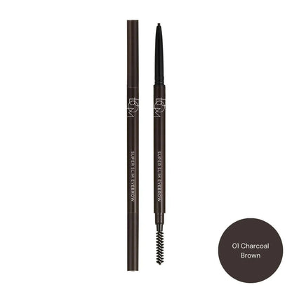 Korėjietiškas BOM antakių pieštukas su plonu galiuku ir šepetėliu
cHARCOAL BROWN