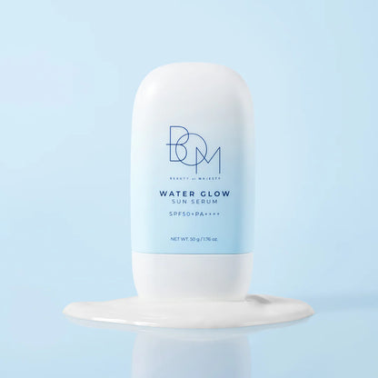     BOM Water Glow Sun Serum SPF50+ PA++++ veido apsauga nuo saulės su niacinamidu