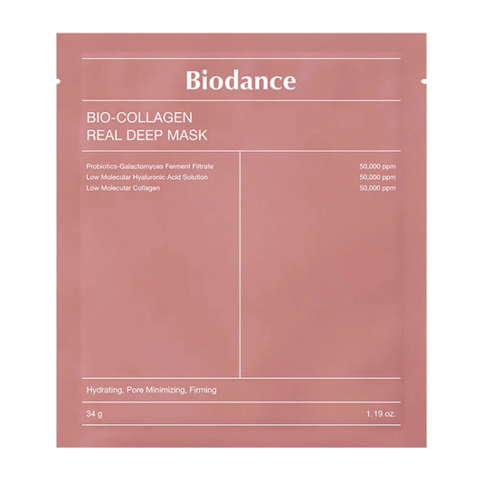Biodance naktinė veido kaukė su kolagenu ir probiotikais