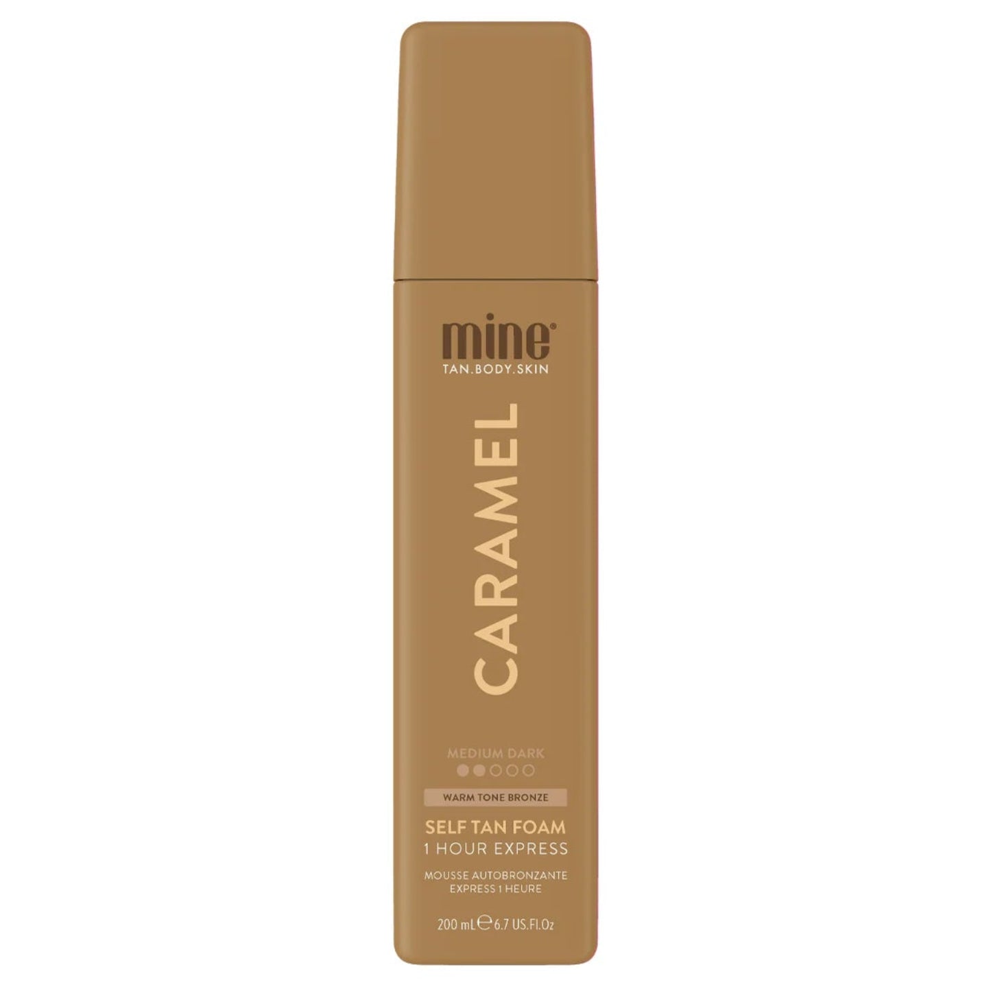     MineTan Caramel savaiminio įdegio putos 200 ml