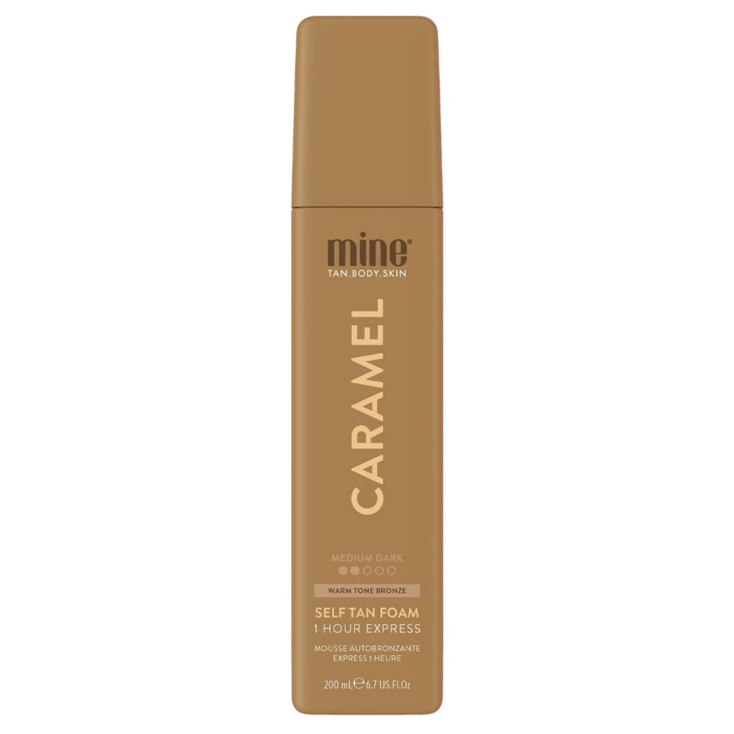     MineTan Caramel savaiminio įdegio putos 200 ml