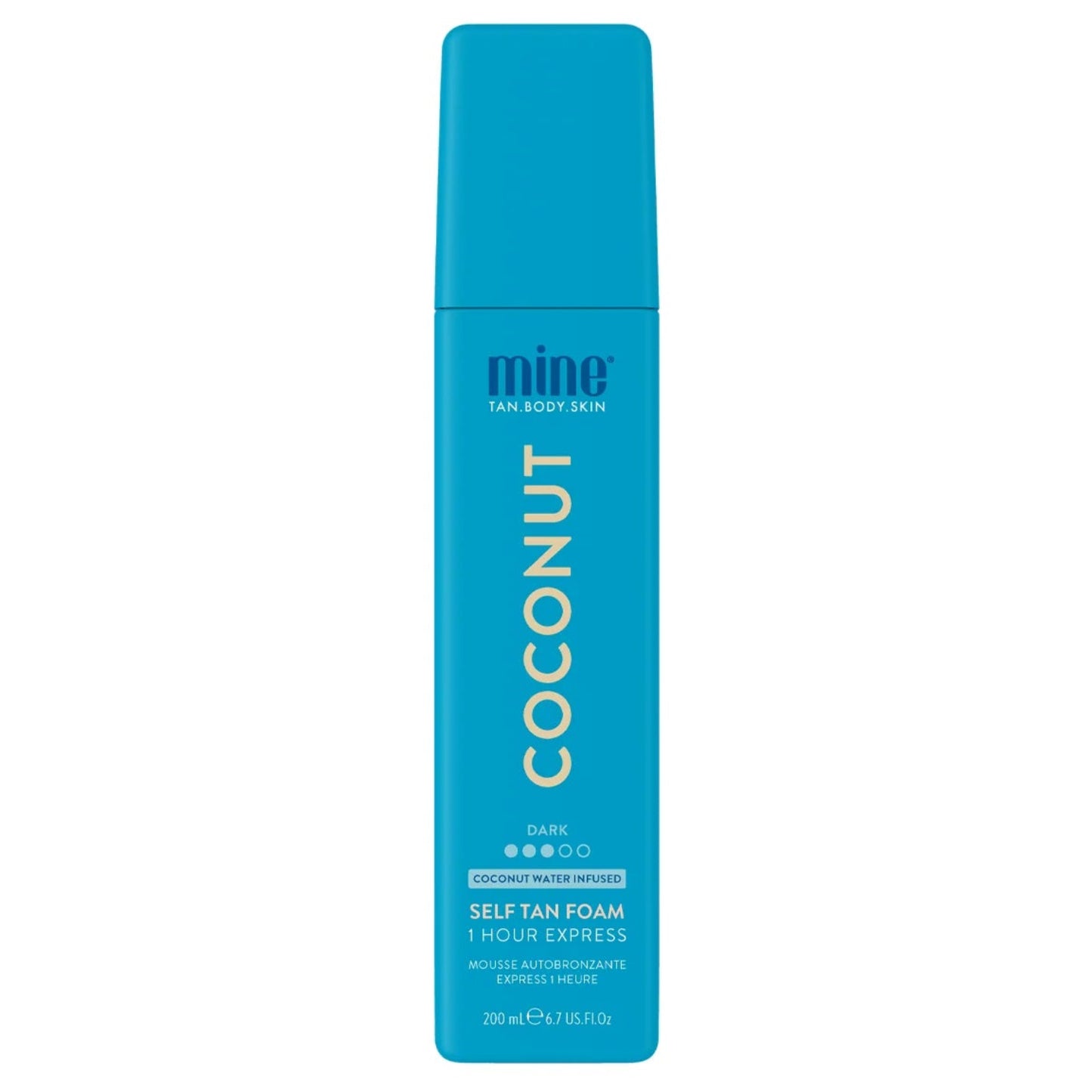     MineTan Coconut Water savaiminio įdegio putos su kokosų vandeniu