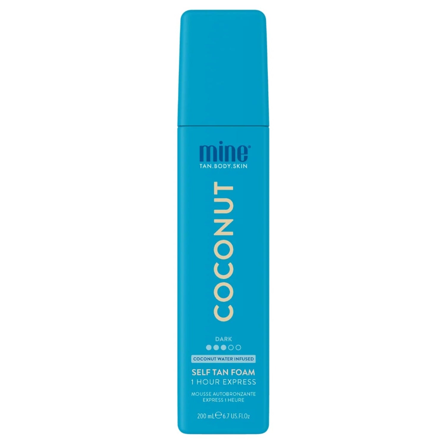     MineTan Coconut Water savaiminio įdegio putos su kokosų vandeniu