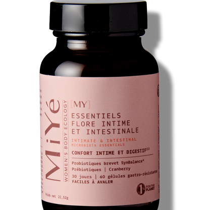MiYé Intimate & Intestinal Flora probiotikai intymios ir žarnyno floros balansui 60 kaps
