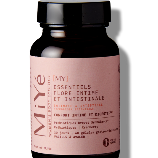 MiYé Intimate & Intestinal Flora probiotikai intymios ir žarnyno floros balansui 60 kaps