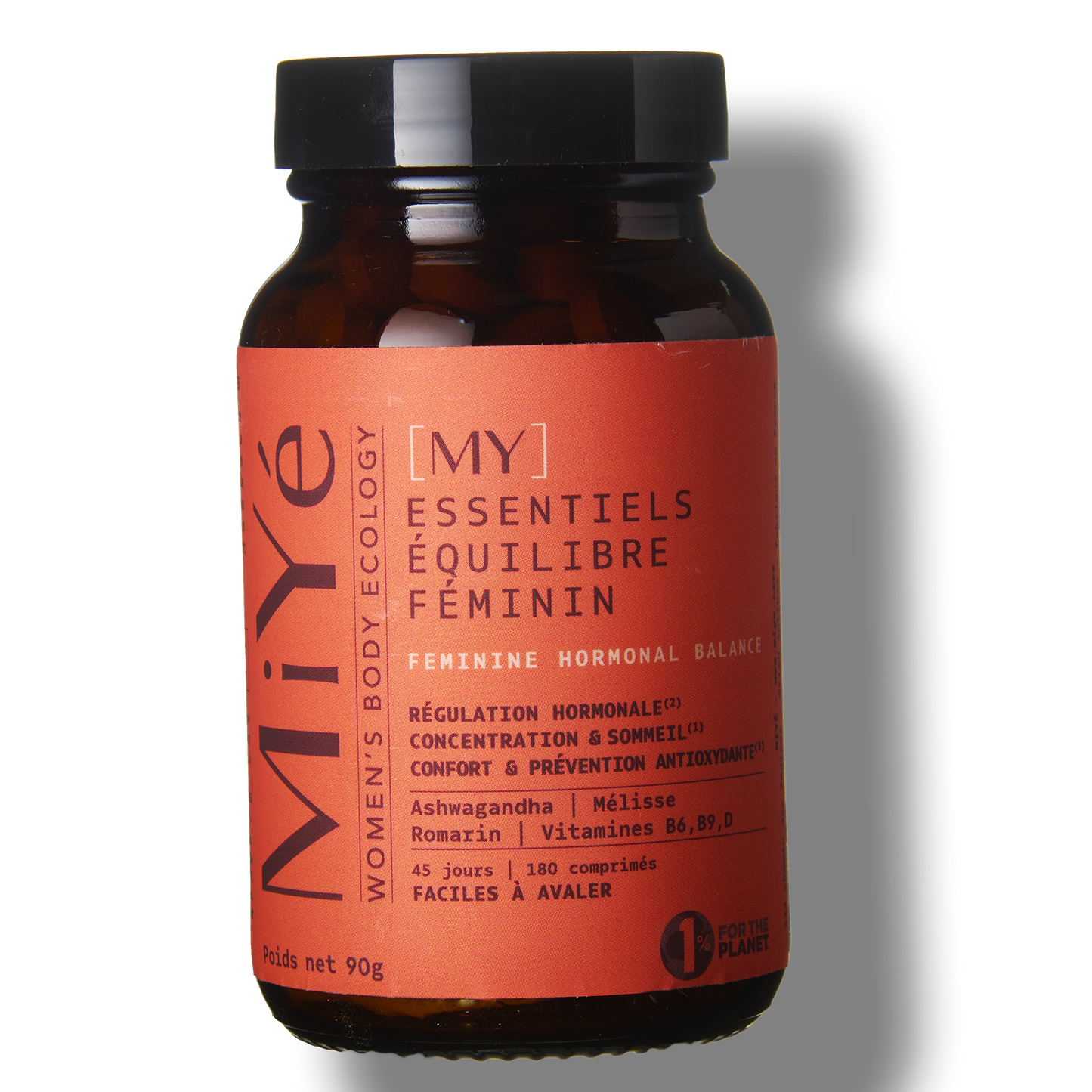 MiYé Women's Balance Essentials hormonų balansui 180 tablečių 45 dienos