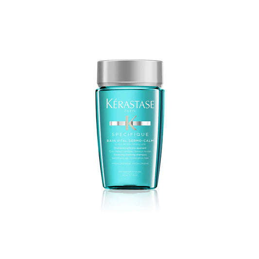 Kérastase Specifique Bain Vital Dermo-Calm Plaukų šampūnas jautriai galvos odai, 80ml