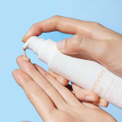 PURE U. Everyday Tint SPF 30 – Natūralus veido kremas su SPF apsauga ir lengvu atspalviu, suteikiantis švytėjimo ir apsaugantis nuo saulės
