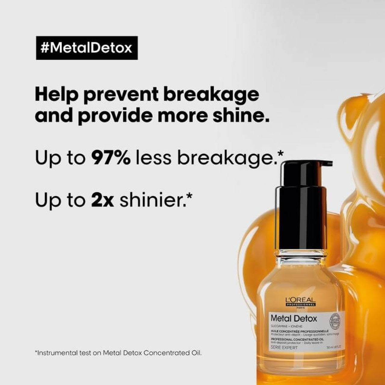 Metal Detox Anti-deposit Protector aliejus – švelnumas, purumas ir intensyvus spindesys