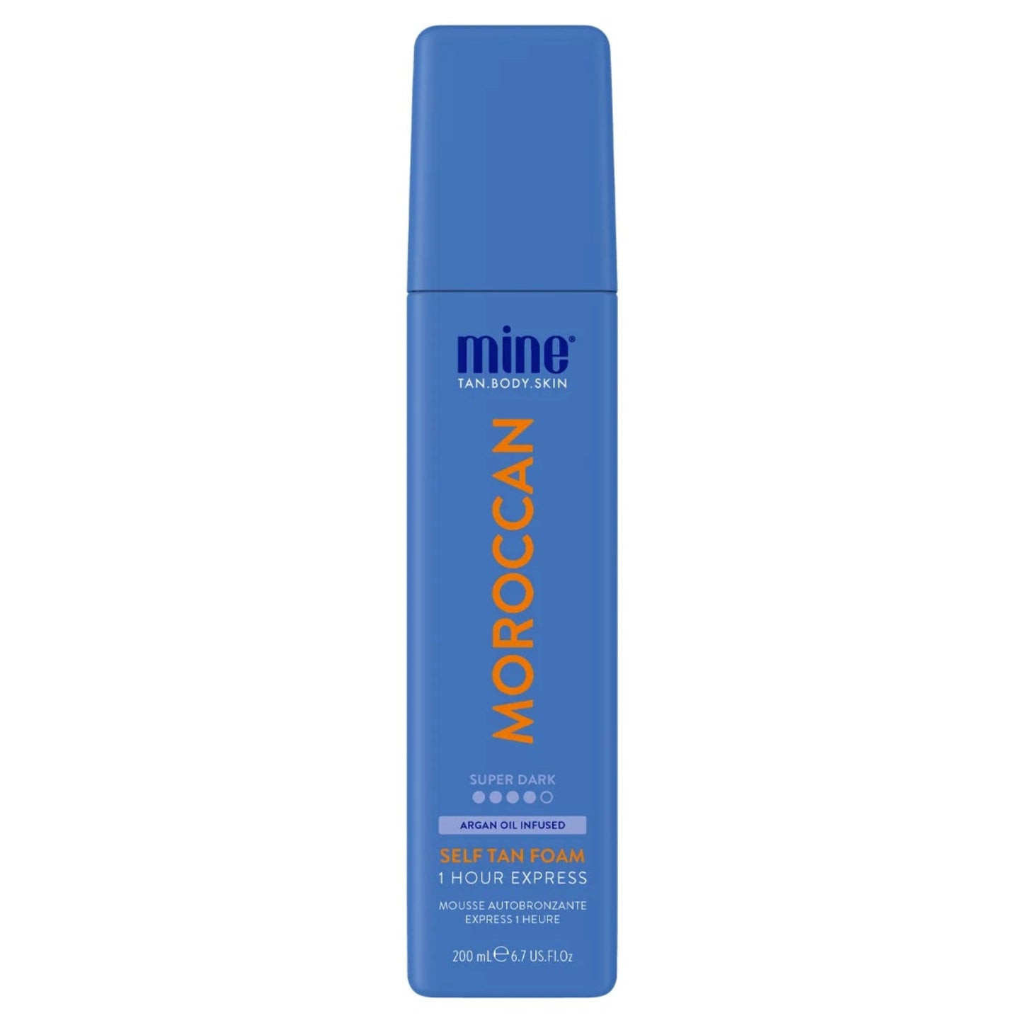     MineTan Moroccan tamsaus savaiminio įdegio putos 200 ml