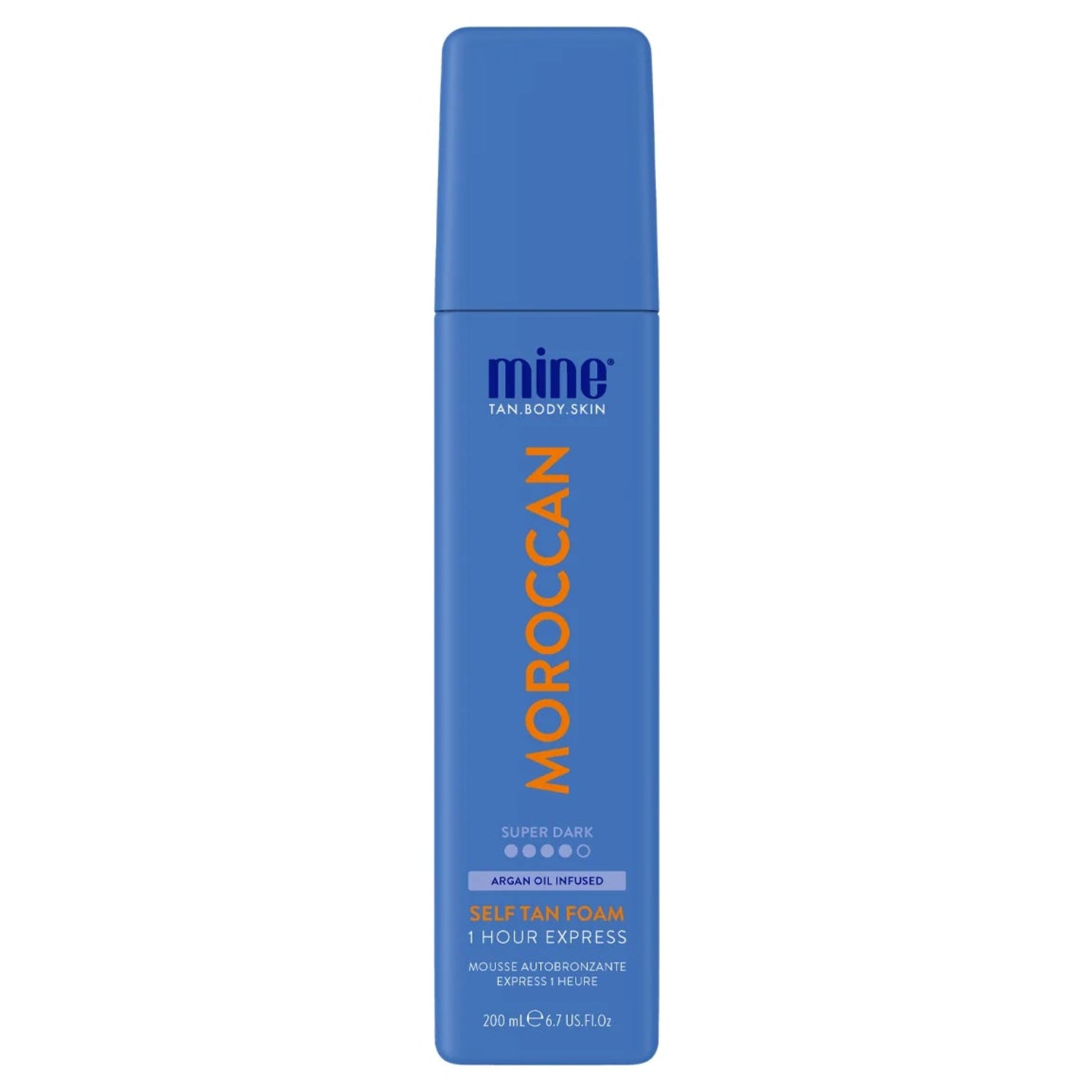     MineTan Moroccan tamsaus savaiminio įdegio putos 200 ml