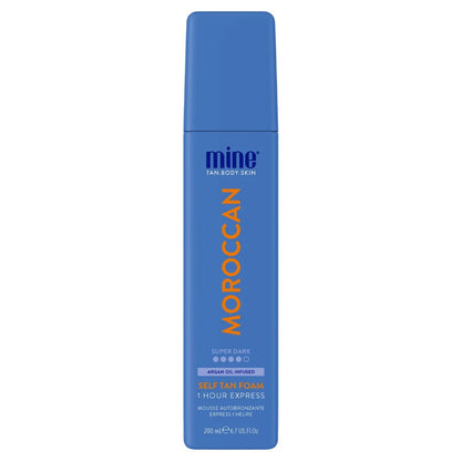     MineTan Moroccan tamsaus savaiminio įdegio putos 200 ml
