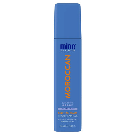     MineTan Moroccan tamsaus savaiminio įdegio putos 200 ml