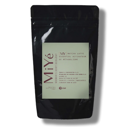 MiYé Matcha Latte Metabolism Activator milteliai su L-karnitinu ir magniu