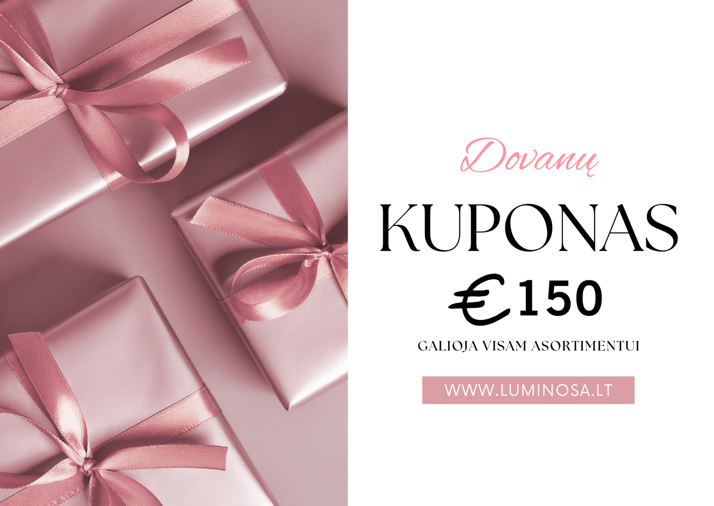 DOVANŲ KUPONAI
