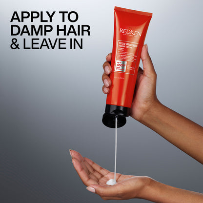 Redken Frizz Dismiss Rebel Tame nuo karščio ir lūžinėjimo apsaugantis plaukų kremas, 250ml.