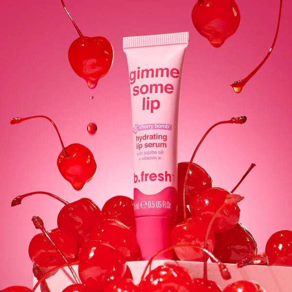 b.fresh drėkinantis lūpų serumas su keramidas ir simondsijų aliejumi