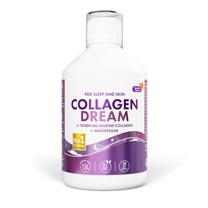 Swedish Nutra Collagen Dream skystas kolagenas miegui ir grožiui, 500 ml