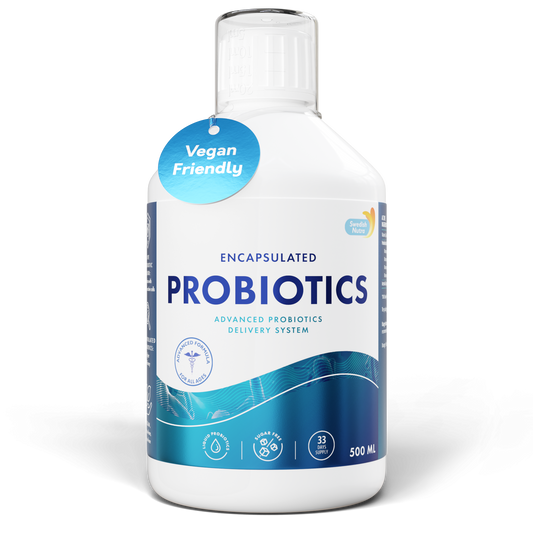 Swedish Nutra - Skysti probiotikai 10 mlrd. žarnyno balansui su vitaminu C, 500 ml