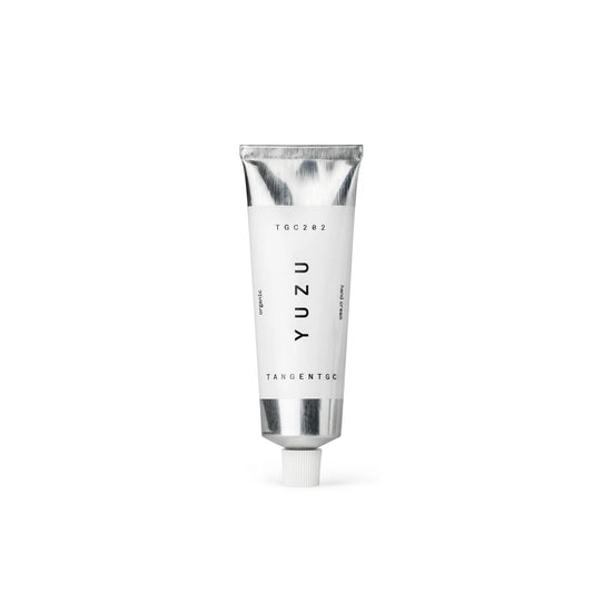 TANGENT GC rankų kremas „Yuzu“ – 50 ml veganiškas kremas su japoniškos citrinos kvapu, jautriai odai, be konservantų, pagamintas Švedijoje.