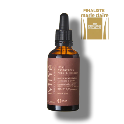 MiYé Skin & Hair Essentials geriamas aliejus odai ir plaukams 50 ml
