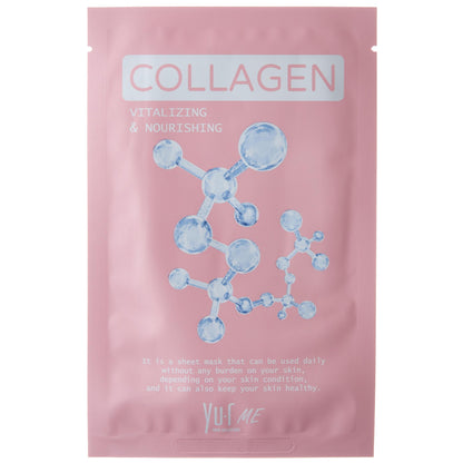 YU.R Me Collagen lakštinė veido kaukė su kolagenu, 1 vnt. (25 g)