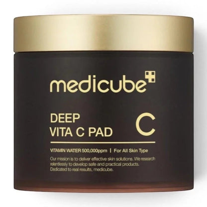 Medicube Deep Vita C Pad – 70 skaistinančių toniko padelių indelis