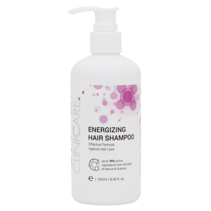 CLINICCARE Energizing Anti Hair Loss Shampoo energizuojantis šampūnas silpniems plaukams