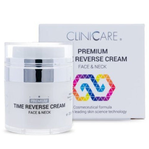     CLINICCARE Premium Time Reverse Cream Face & Neck jauninamasis veido ir kaklo kremas