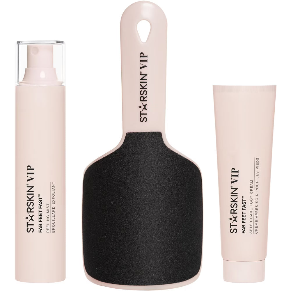     STARSKIN Fab Feet Fast pėdų šveitimo rinkinys su purškikliu ir kremu